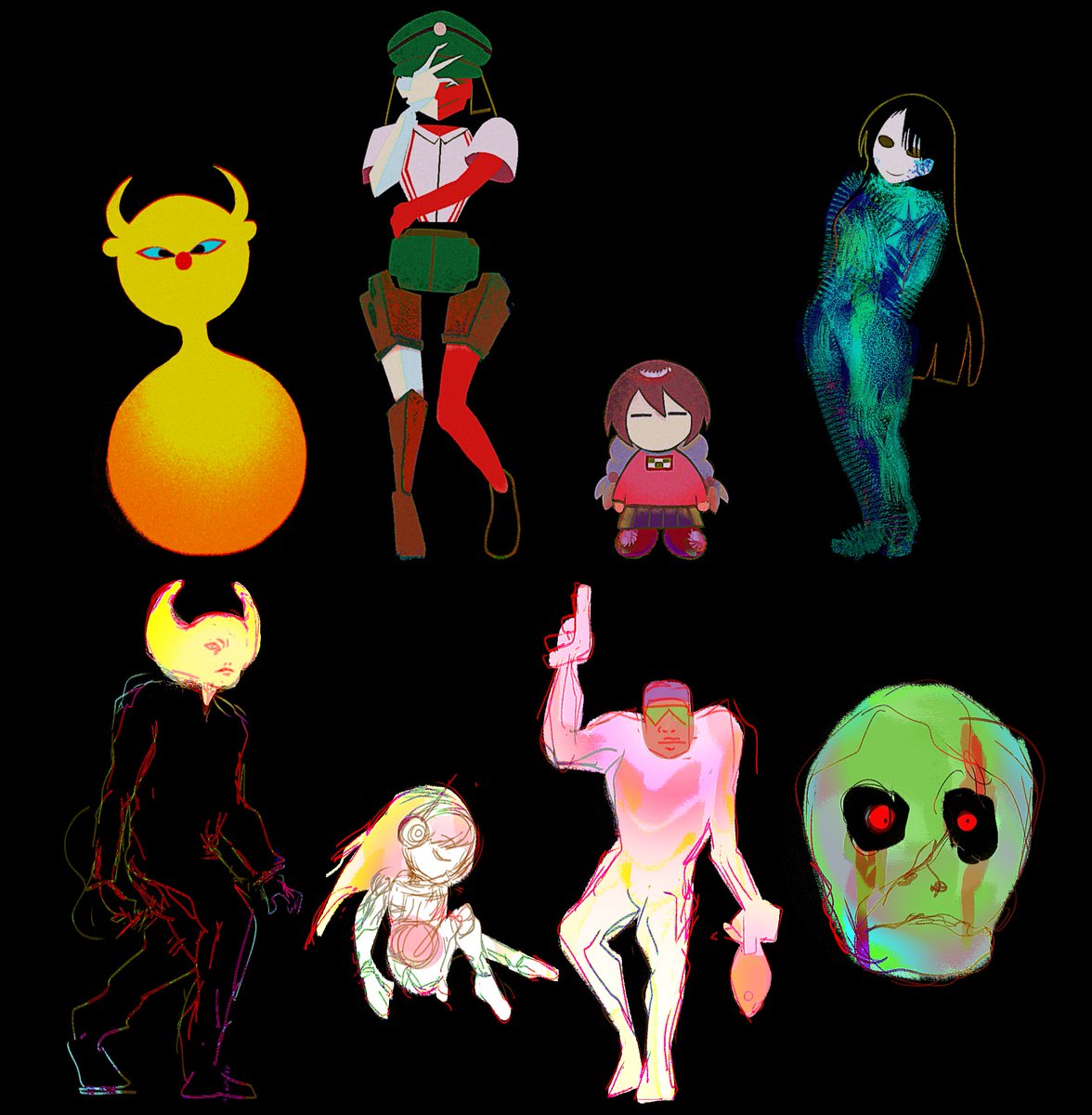 ascii_txt's tweet image. WORK IN PROCESS (This wont be everybody)