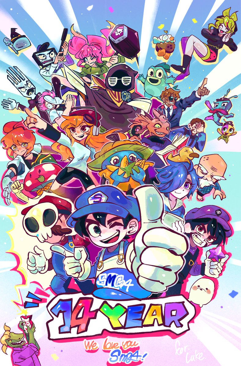#Smg4 
⏰D-6
Original poster fanremake!