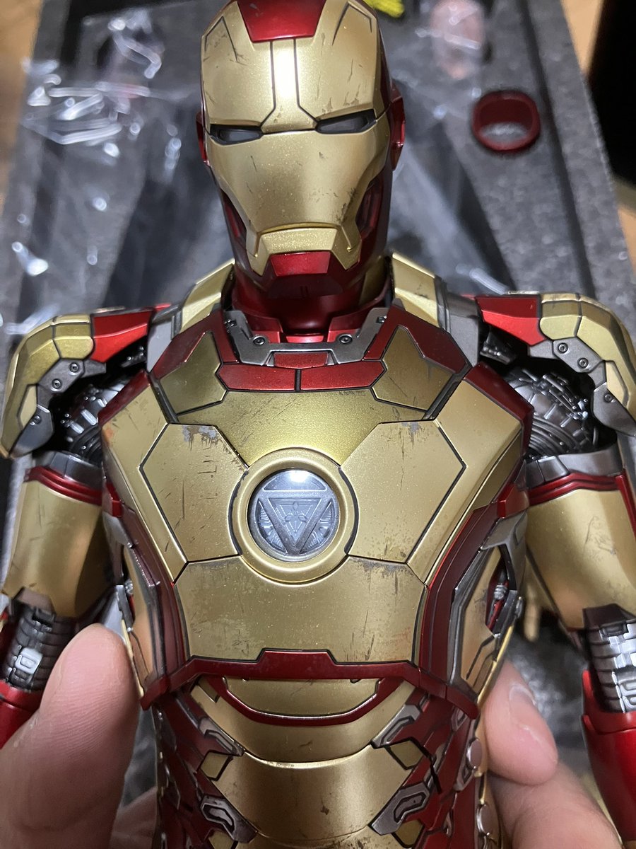 yikeda8's tweet photo. 朝から届いてテンションぶち上げ！！
#ホットトイズ　#アイアンマン https://t.co/L1LhXPGOkK