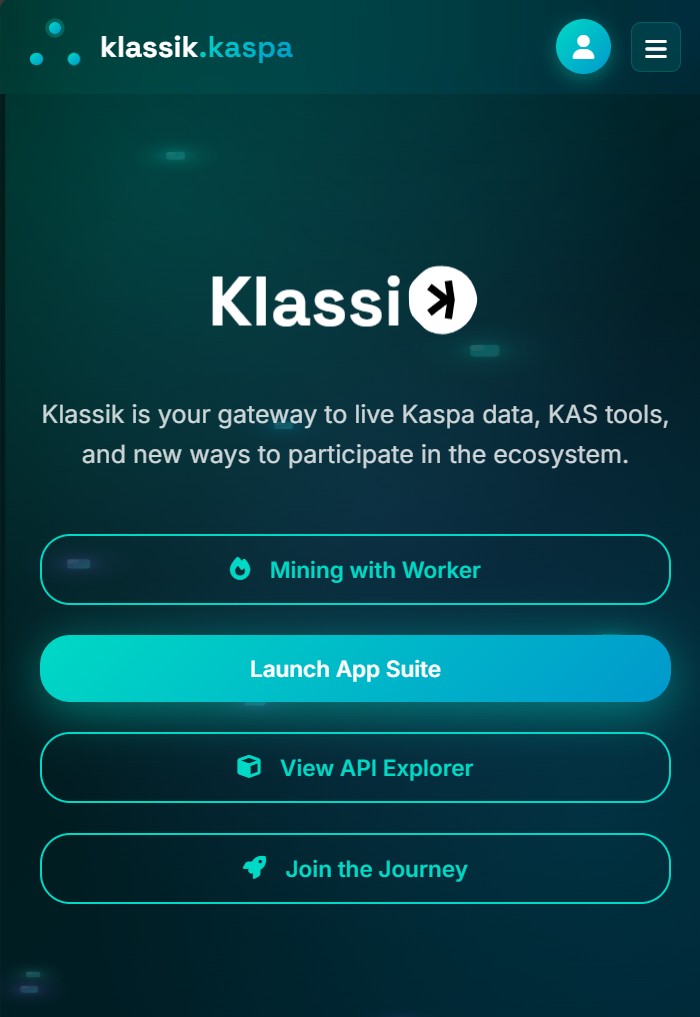 KlassikOnKaspa's tweet photo. Visual upgrade alert 🚨
Kaspa tools just got a massive design update!
Which look do you vibe with more:
🟦 klassik.scan
🟩 klassik.kaspa
Sleek design, realtime stats,
and a gateway into the Kaspa ecosystem.
Drop your favorite below 👇
#Kaspa #Crypto #web3 #DesignUpdate https://t.co/3IHQyhHCTN