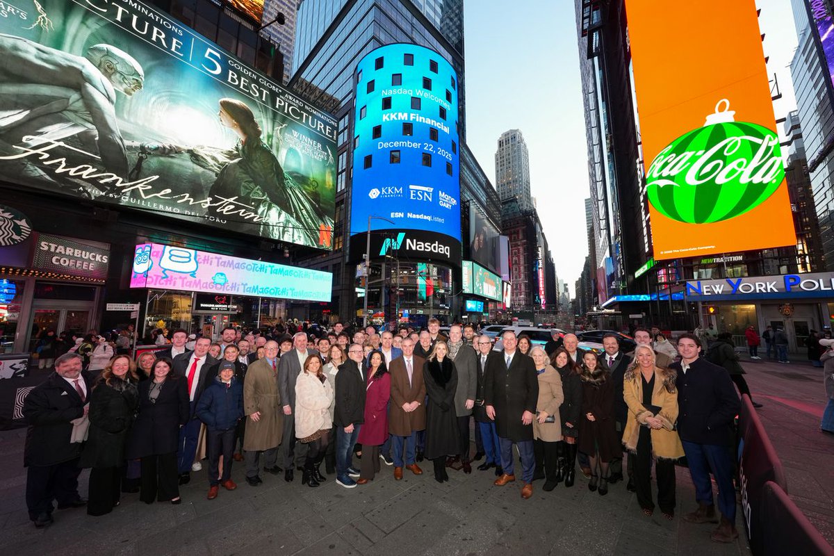 NasdaqExchange's tweet image. 💸 @KKMfinancial is a boutique investment solutions firm that assists in portfolio management through research based financial solutions.

🎊 Honored to call you #NasdaqListed, $ESN!