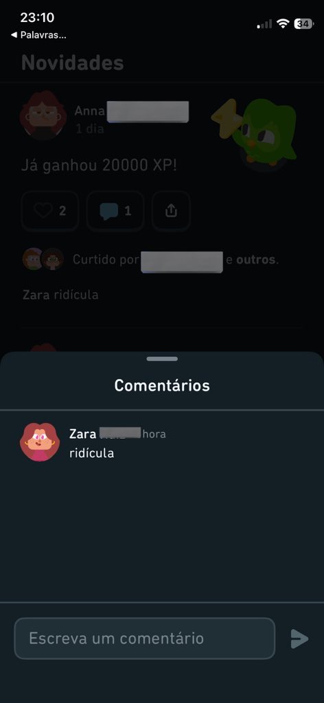 b1tta_'s tweet photo. Gente,eu tenho uma hater no ✨Duolingo✨ https://t.co/Up3dhJQDYr