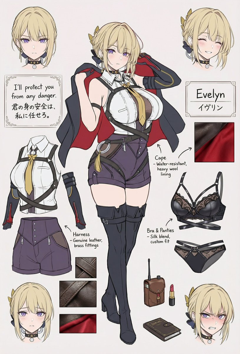 jeje_box's tweet image. Evelyn / イヴリン (zzzero)
イヴリンの強さの秘密・・・✨
SFW illustration