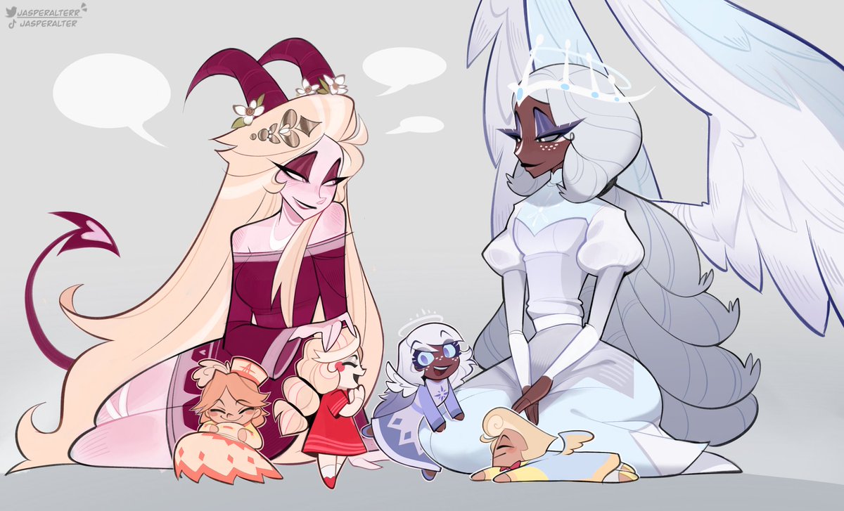 🌹💬 🕊️💭
#HazbinHotel #Lilith #Sera