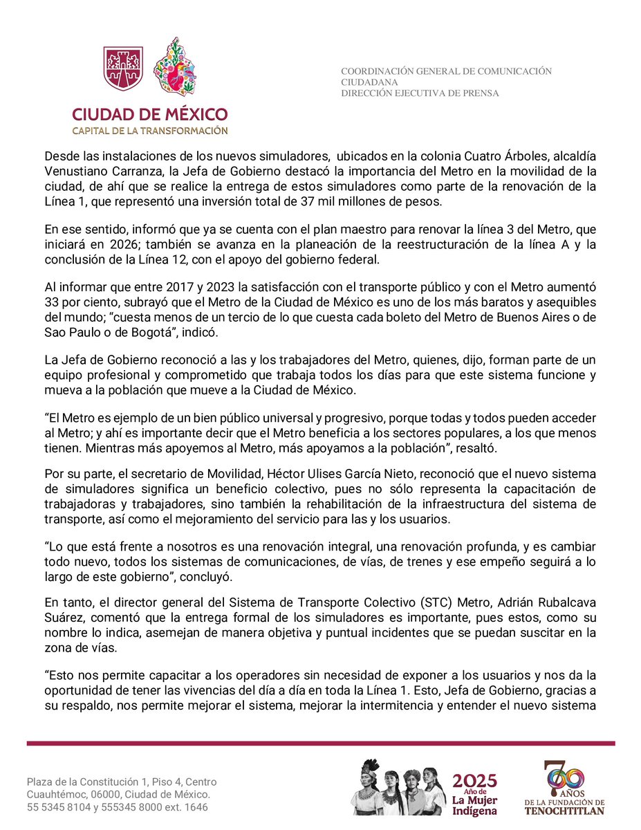 MetroCDMX tweet media