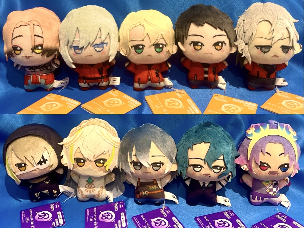 💙2F景品情報💙 ✈️18TRIP ちびぐるみ~夕班~第二弾✨ ✈️18TRIP ちび