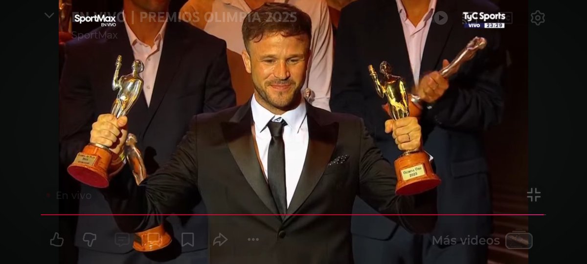 Lo volvió a hacer
AGUSTIN CANAPINO es el mejor deportista de la Argentina en consideración del Circulo de Periodistas Deportivos 
ALGUSTIN CANAPINO ES OLIMPIA DE ORO 2025