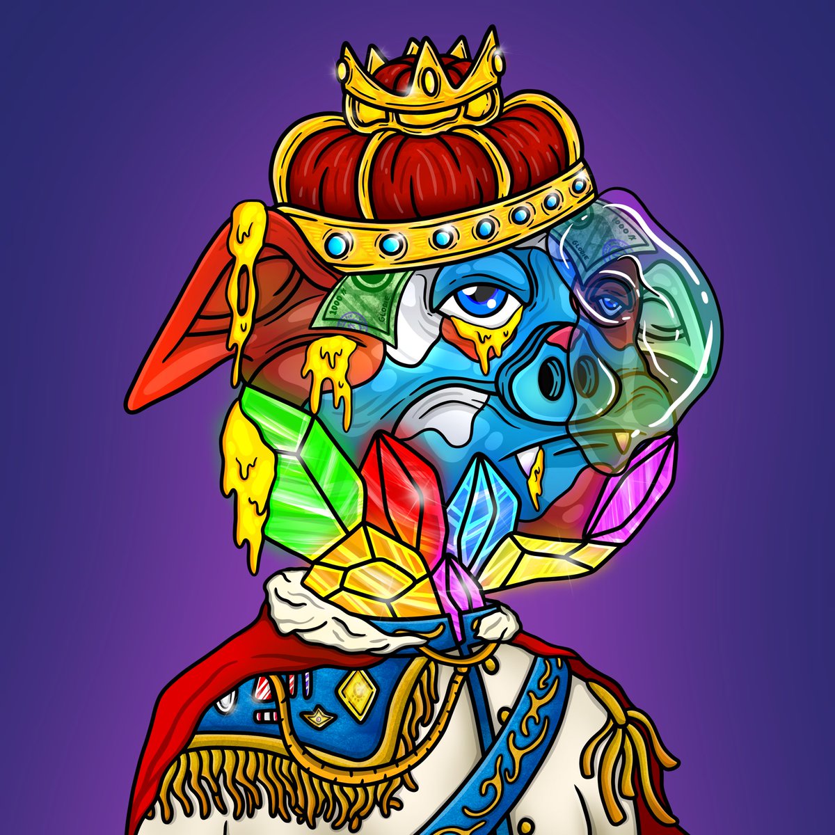 ccole7604's tweet image. Can’t believe I won this #KING @Alglodieloggy @Moriarty8300 
Getting him staked on @downbad_algo and fighting to earn more badges!