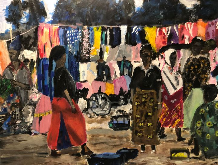 RGF52's tweet image. Art of the Day! "The Marketplace". Buy at: ArtPal.com/robertgfishman…