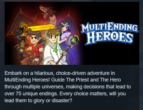 I’m debating a new Steam capsule.
Be brutally honest: redesign it, or keep it as is?

Also, does the description hook you, or should I rewrite it?