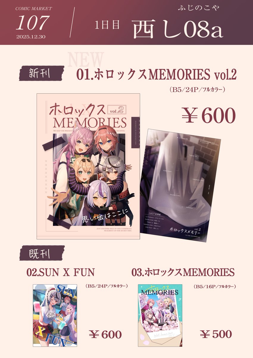 CHAMELEON@C107-1日目西す-20a (@chameleonnosub) / Posts / X