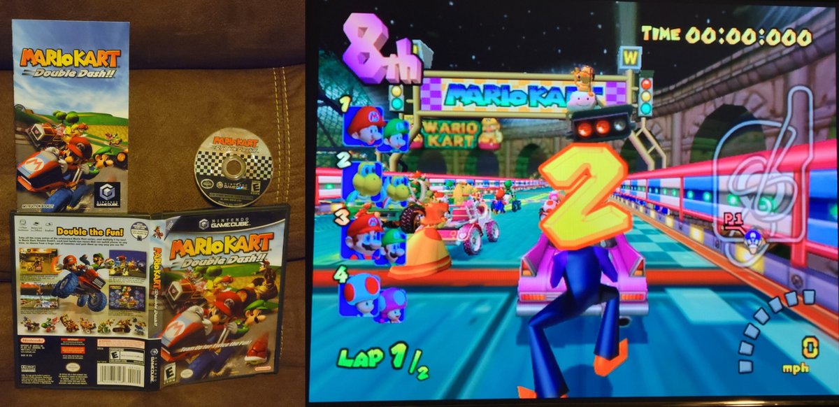 samthesamurai's tweet photo. Collection essentials #556: Mario Kart: Double Dash!! (GC)
https://t.co/RJ5kbdVUsN https://t.co/Cna84LMoBE