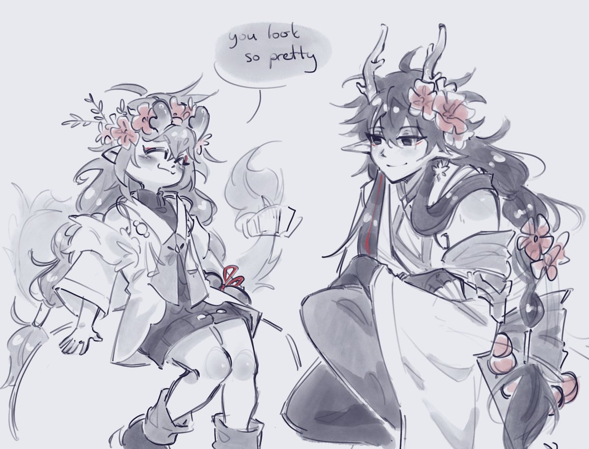 timely_danheng's tweet image. Warmup before comms

#danheng #bailu