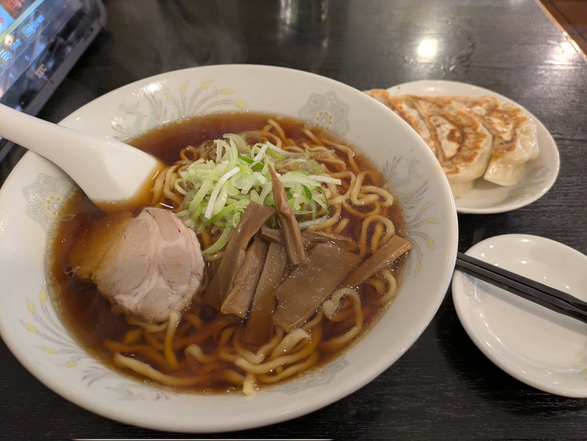 たまにはシンプルにラーギョ😆