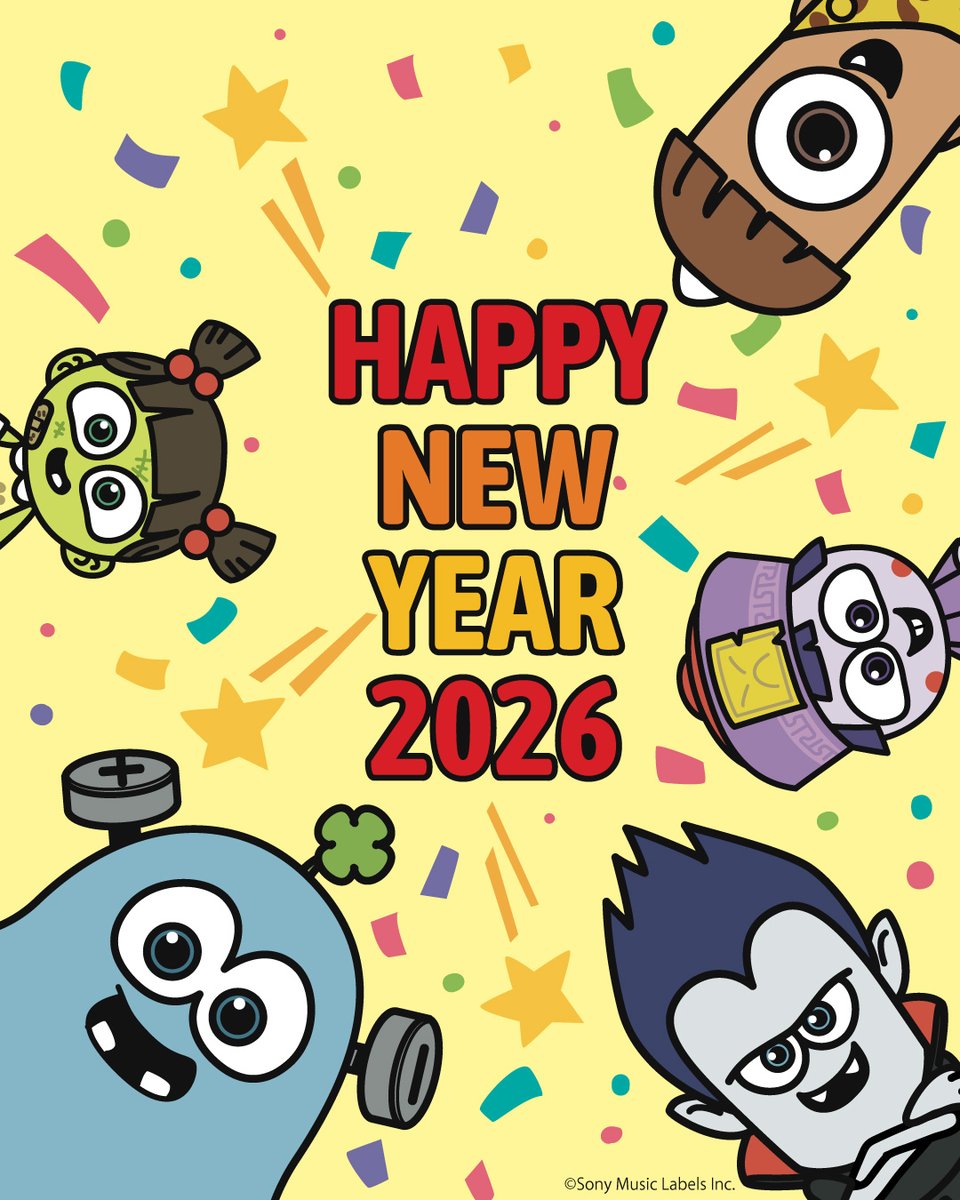 Happy New Year 2026🎍🎉 今年もよろしくね🎵 #HappyNewYear #あけおめ