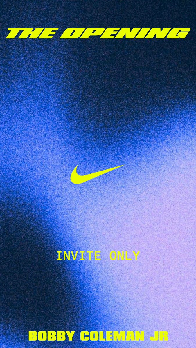 BobbyColemanJr's tweet image. Blessed to be Invited to The Nike Opening.
Thankful for the opportunity.
@usnikefootball