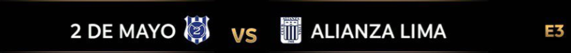 Otro_Fan_Mas's tweet photo. Otro debutante contra un HISTÓRICO de la competición... Por las razones incorrectas pero histórico al fin.
Pasa Alianza Lima 🤍💙🇵🇪 https://t.co/CpY4JDYNnv