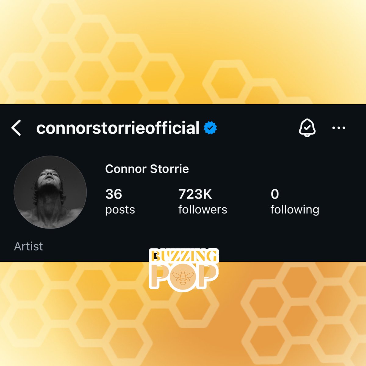 BuzzingPop's tweet photo. Connor Storrie purges his “following” list to 0 on Instagram. https://t.co/QTRETYKExO