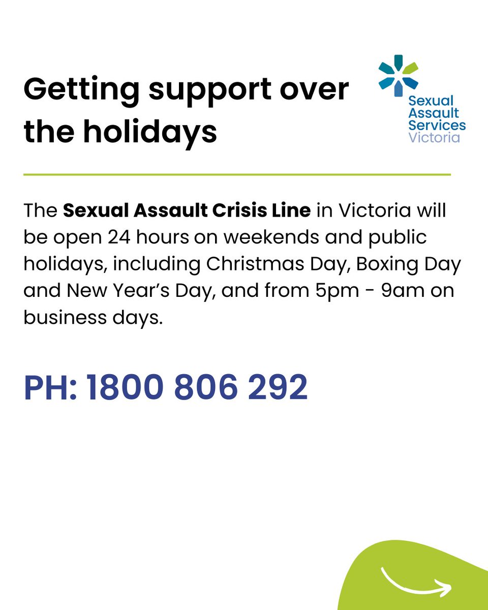 Sexual Assault Services Victoria tweet media