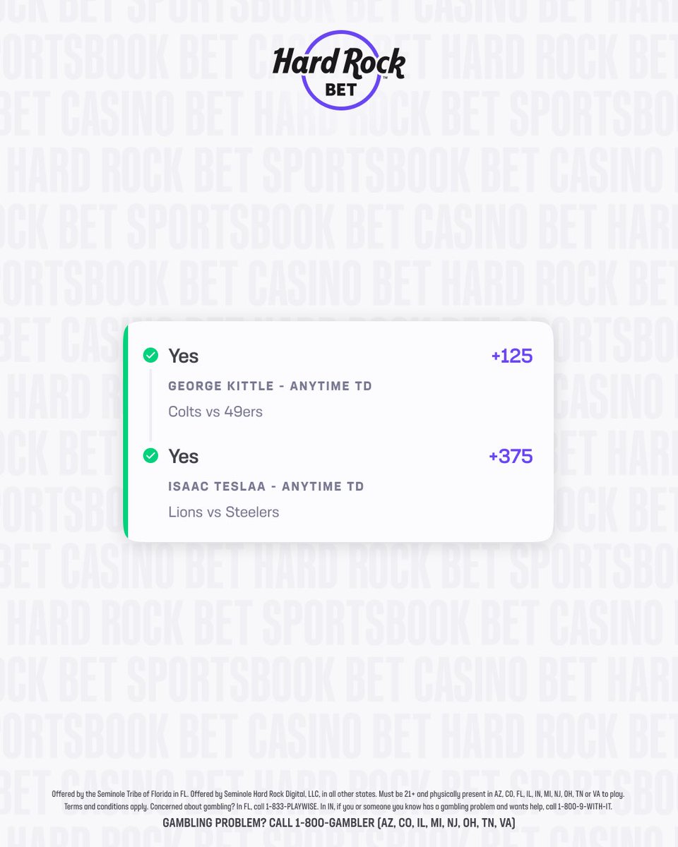 Hard Rock Bet tweet media