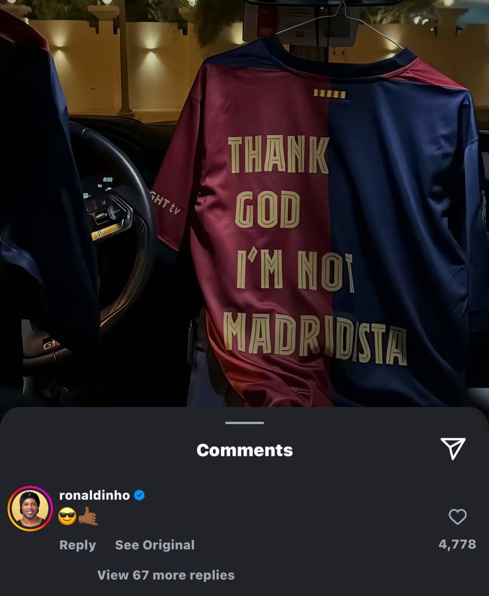 Culernews's tweet photo. Ronaldinho ídolo. https://t.co/Z4g1H3SDlr