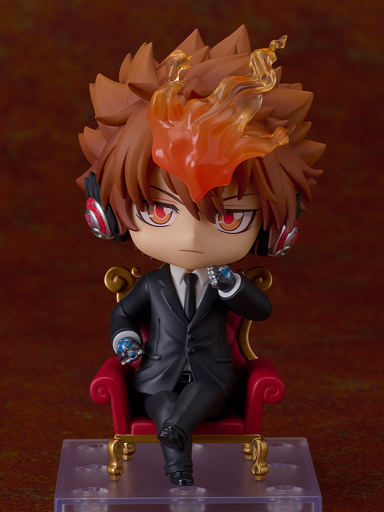 goodsmile_en's tweet image. Preorders open now!

ORANGE ROUGE
REBORN!
Nendoroid Tsunayoshi Sawada: Black Suit Ver.

From the anime series "REBORN!" comes a Nendoroid of Tsunayoshi Sawada in his black suit outfit!

Preorder: goodsmile.link/of0rEp

#goodsmile