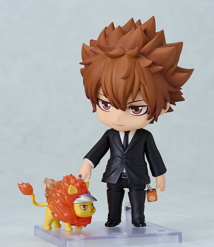goodsmile_en's tweet image. Preorders open now!

ORANGE ROUGE
REBORN!
Nendoroid Tsunayoshi Sawada: Black Suit Ver.

From the anime series "REBORN!" comes a Nendoroid of Tsunayoshi Sawada in his black suit outfit!

Preorder: goodsmile.link/of0rEp

#goodsmile