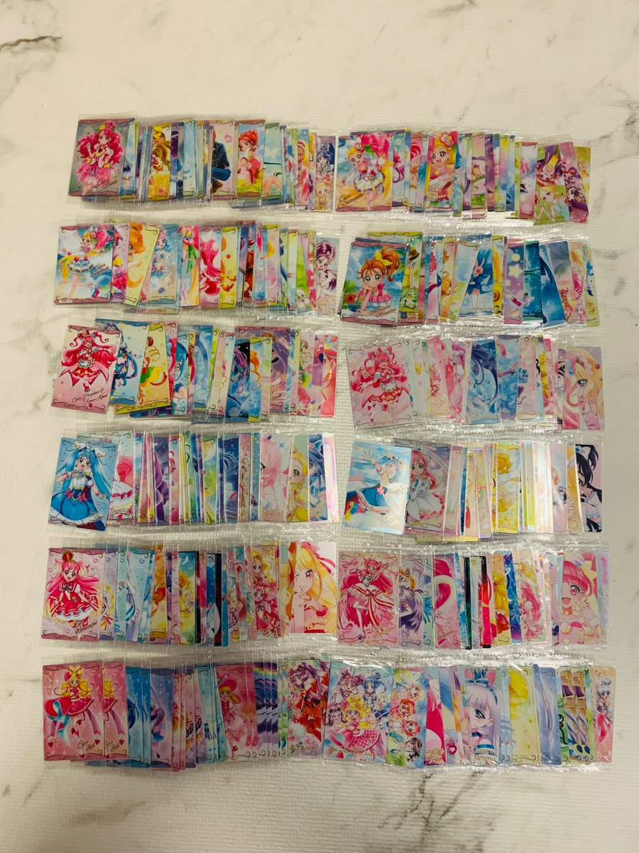 買取情報】 プリキュア ウエハース1弾〜11弾のフルコンプセット買取