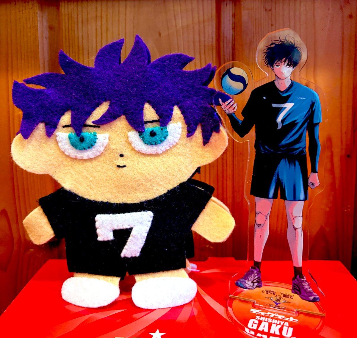 小さき命の夢の共演です！ ガクのアクスタが当たるかも！ たくさんのご