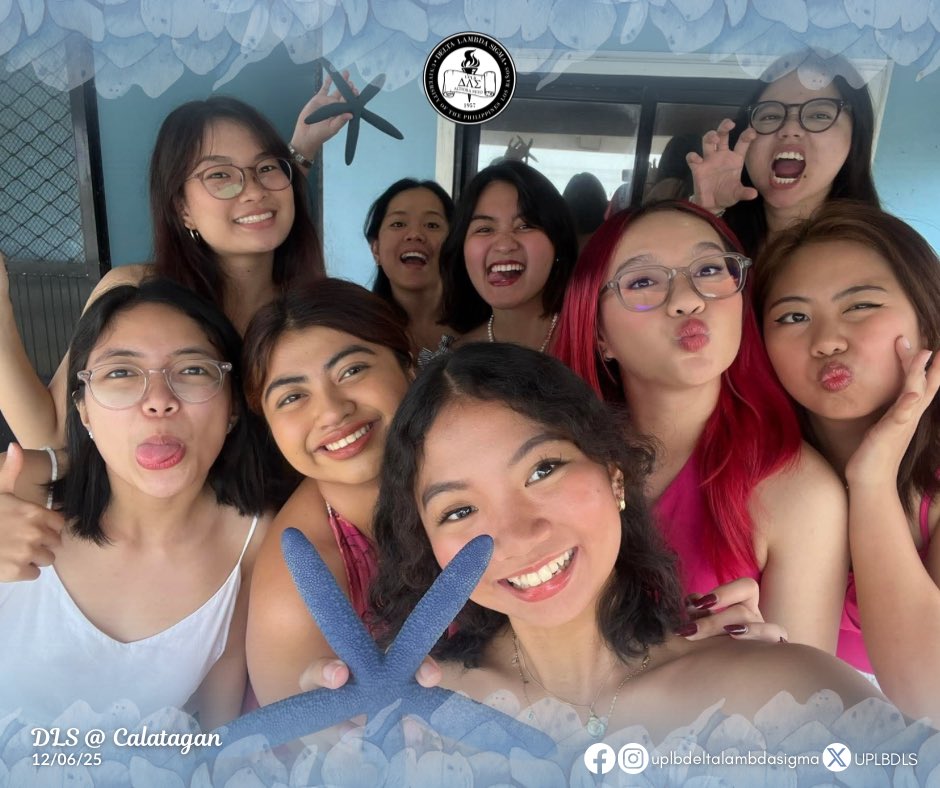 UPLBDLS's tweet photo. And just like that, the first semester of 2025-2026 has come to an end. 🥂✨

For the Lambdan sisters, this marks not just an end but a beginning—a new year, another semester of achieving even more in life. 💐

Congratulations, Sisses! Altiora Peto! 🩵🩷 https://t.co/XHuQRDv9PW