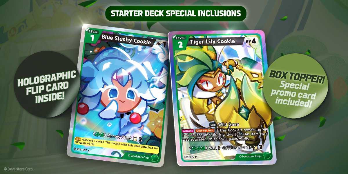 🍃 January 30, 2026 🍃 CookieRun: Braverse TCG 【STARTER DECK
