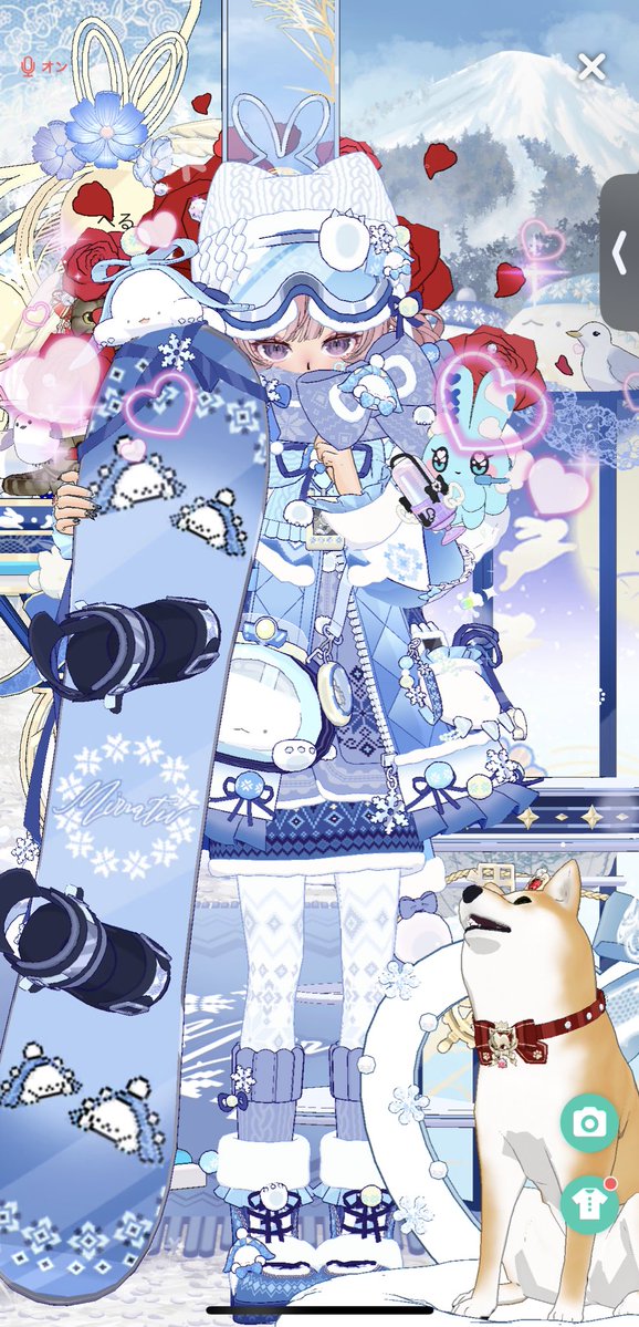 もう揃っちゃった (*ฅ́˘ฅ̀*)♡