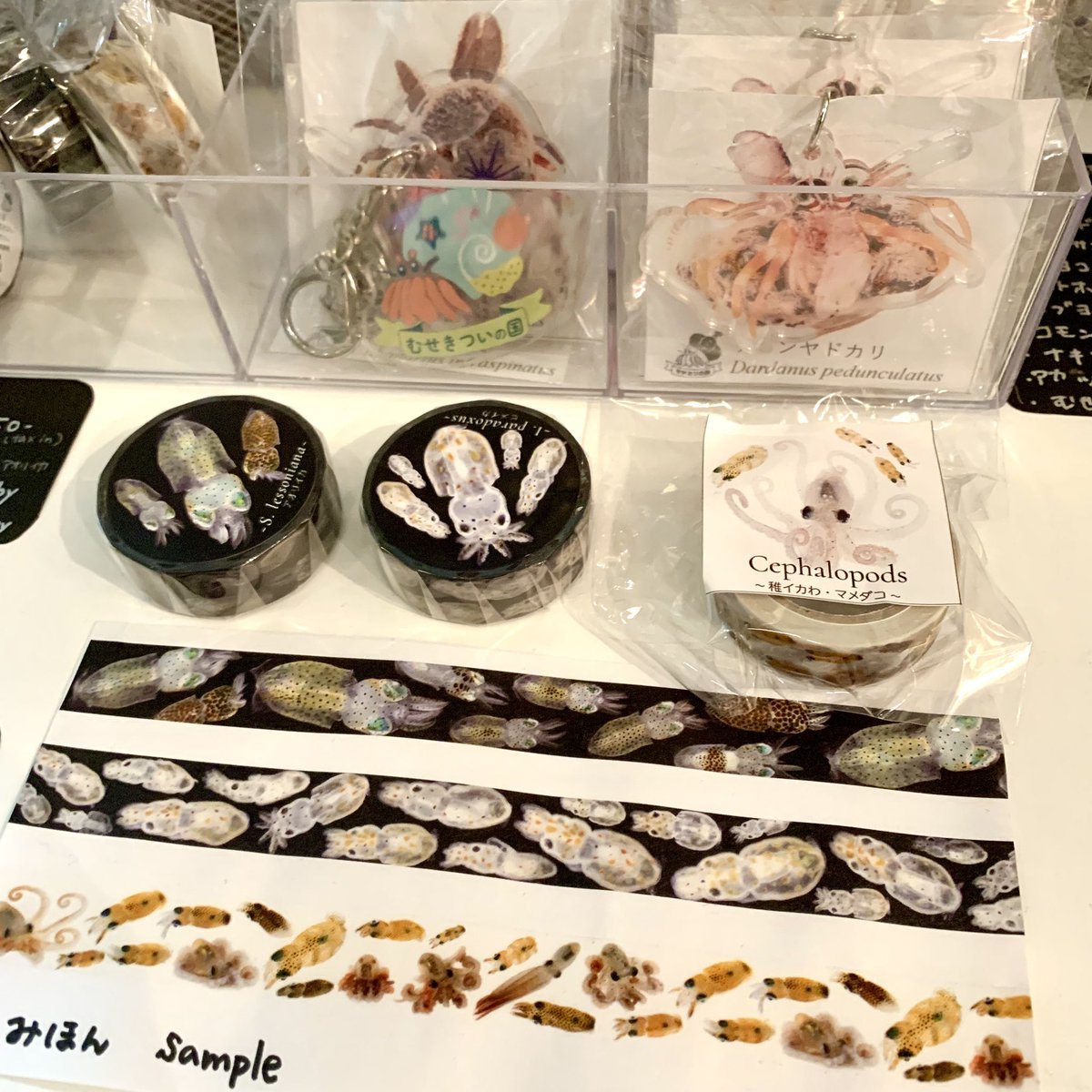 SAKANABOOKS_'s tweet image. 稚イカわなマスキングテープ🐟身の回りのあらゆる小物に貼りたくなります！
@K_theHermit さん