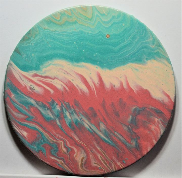 Art of the Day! "OCEAN WAVES". Buy at: ArtPal.com/lenneastudio?i…