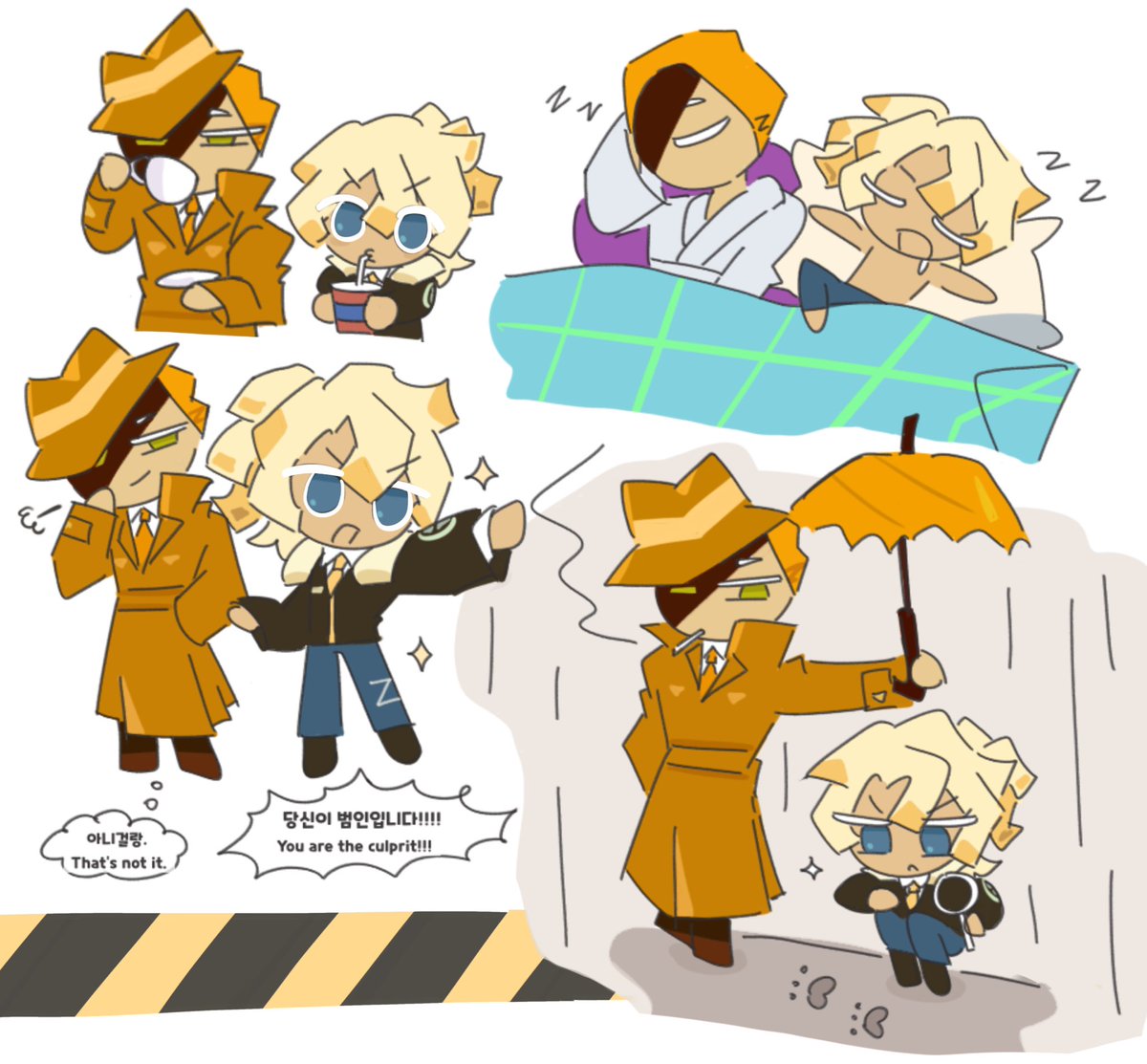 #cookierunkingdom 

🧀🕵️💛💛