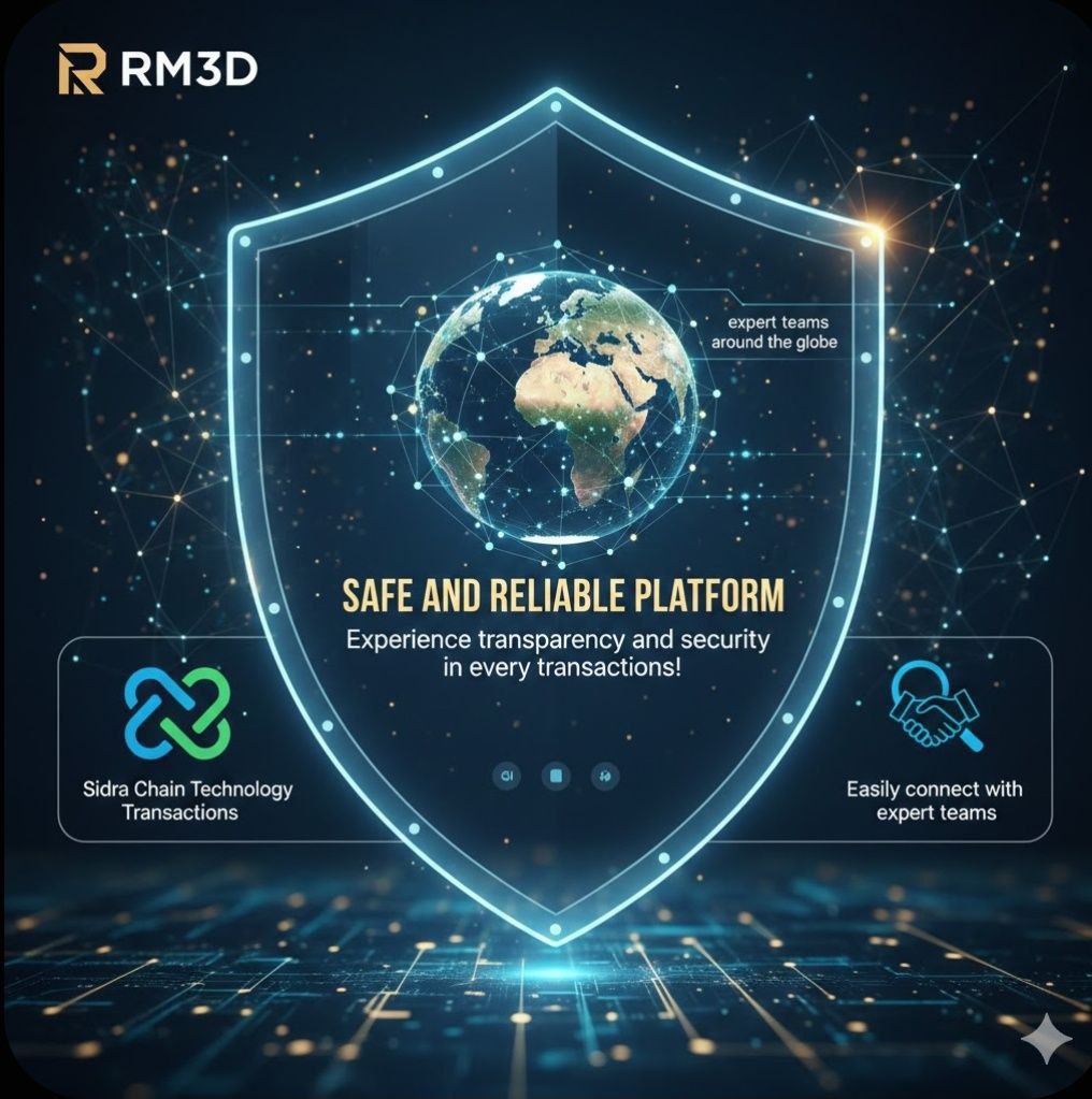 🚀 RM3D is redefining the future of 3D innovation.
From immersive design to next-gen visualization—experience technology in three dimensions.
Discover RM3D today.

sidrastart.com/project/25e3a3…
#RM3D #3DTechnology #Innovation2025