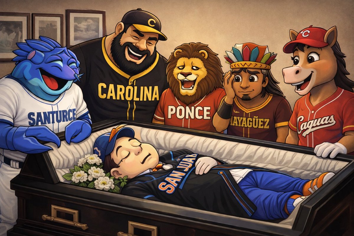 HuertasDean's tweet image. RIP Los Senadores de San Juan 💔🏛️

10 ganados, 25 perdidos.
Así no se llega a la postemporada. ⚾️❄️🇵🇷 #LBPRC #LigaInvernal #PuertoRico