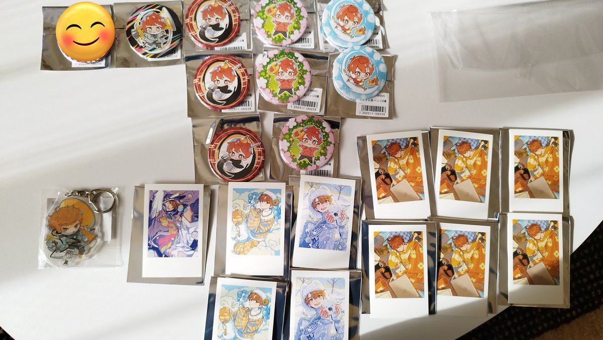 めいちゃんのシークレット缶バッチ一つ出ました〜 でもチェキは被り