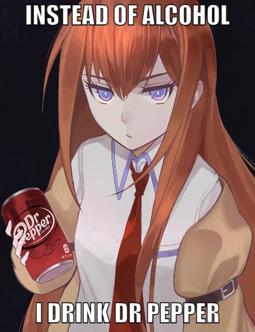 The elites don’t want you to know this, but Dr Pepper is an intellectual drink for the chosen ones.