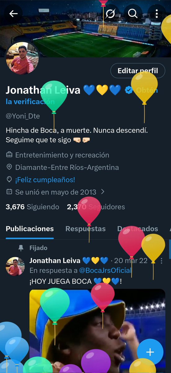 Un año más de vida. Un poquito más cerca de la muerte...