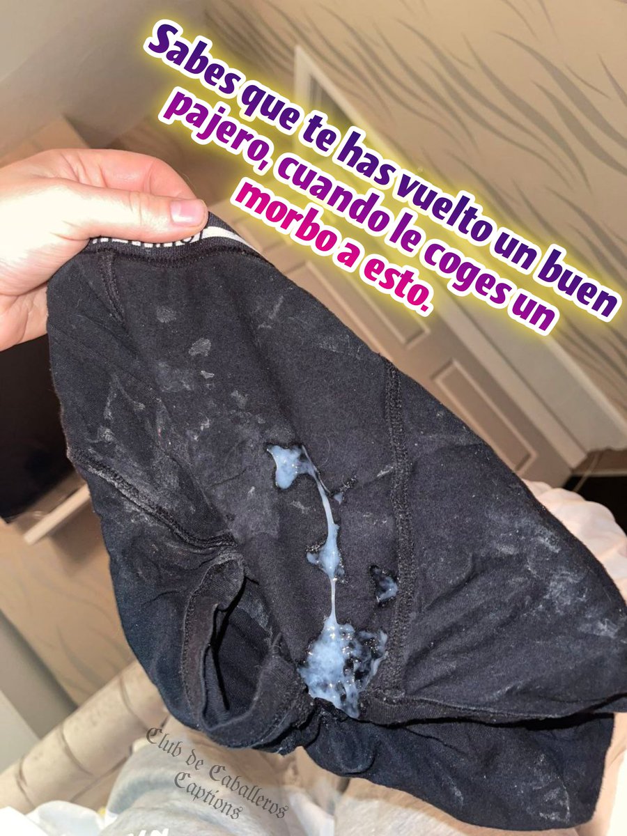 Captionspajeros's tweet photo. El morbo de llenar la ropa interior de mecos. https://t.co/EGNfOPAu7L