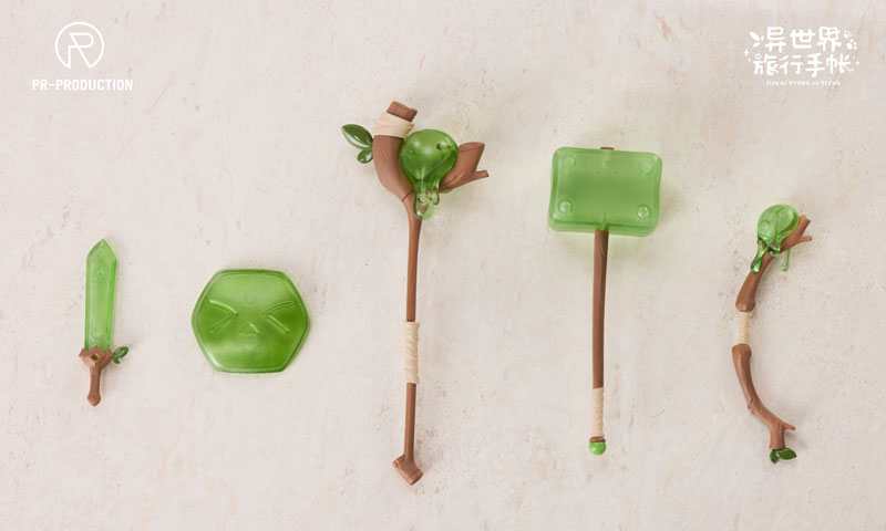 figsoku's tweet photo. 【異世界旅行手帳】PR-Production「武器パック 01 スライムブロック」オリジナル可動プラモデル 予約開始
価格770円!
2026年02月発売予定
https://t.co/isaqpdl2Ig
#PRProduction #PR_PRODUCTION #プラモ #ミニチュア #異世界旅行手帳 https://t.co/TD1ecgTUhr
