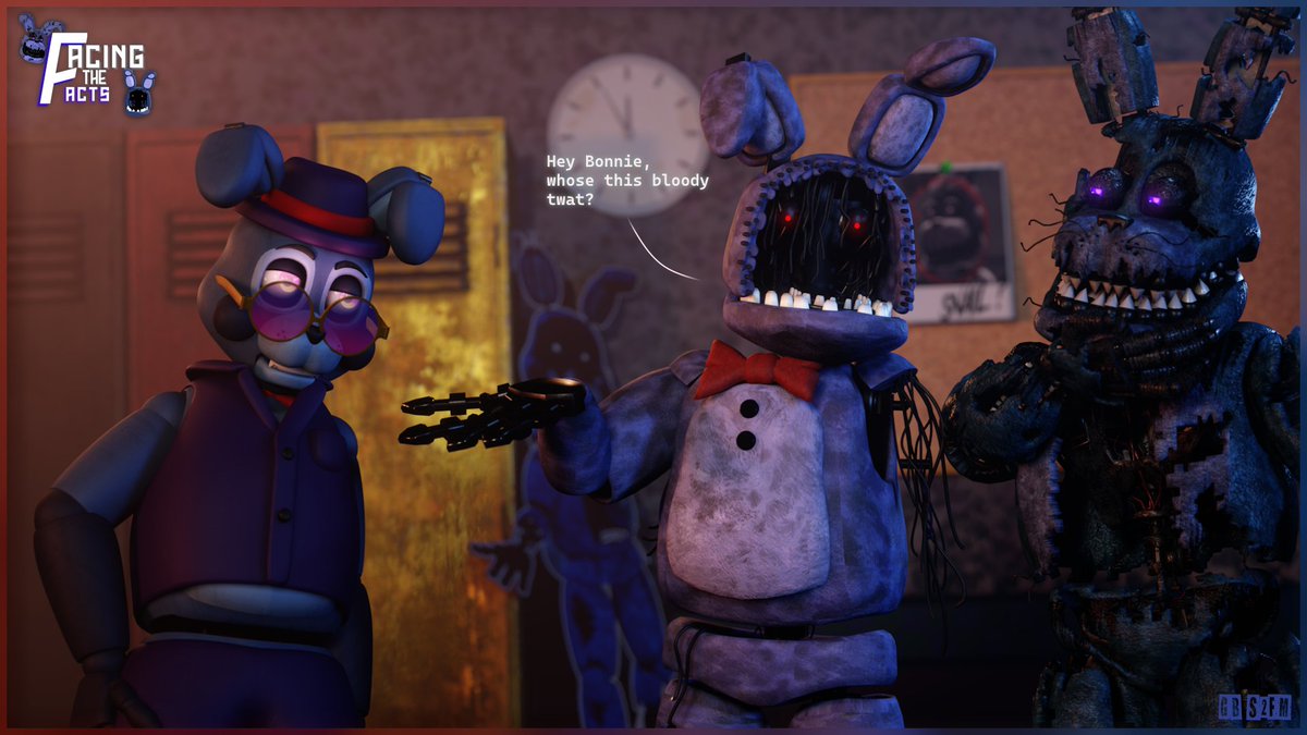 GreatSfm's tweet image. made this based on "Facing the Facts" a series hosted by: @haz1917 

not much context to give here, but trust me the series is peak cinema.

#fnaf #facingthefacts #ftf