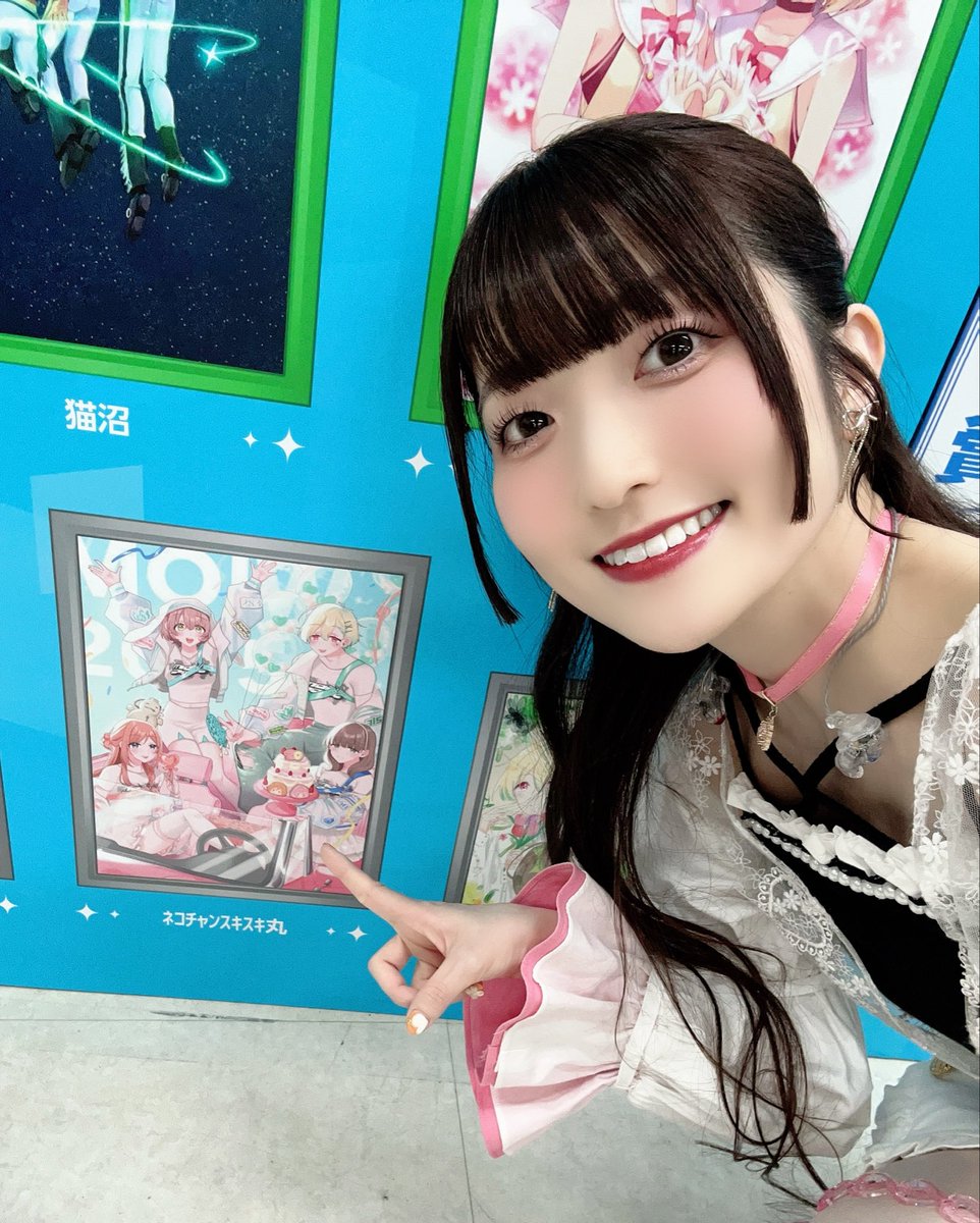 yuri_usui0515's tweet photo. #描きマスMOIW2025 にて
莉波ちゃんを描いてくださった方々の作品とお写真を撮りました🖼️💕

どのイラストからもたくさんのアイを感じられて、
莉波ちゃんを描いてくださったことが自分のことの様に嬉しかったです💖
素敵な作品をありがとうございます✨

#アイマスMOIW2025_day1 https://t.co/a064XjrFB4