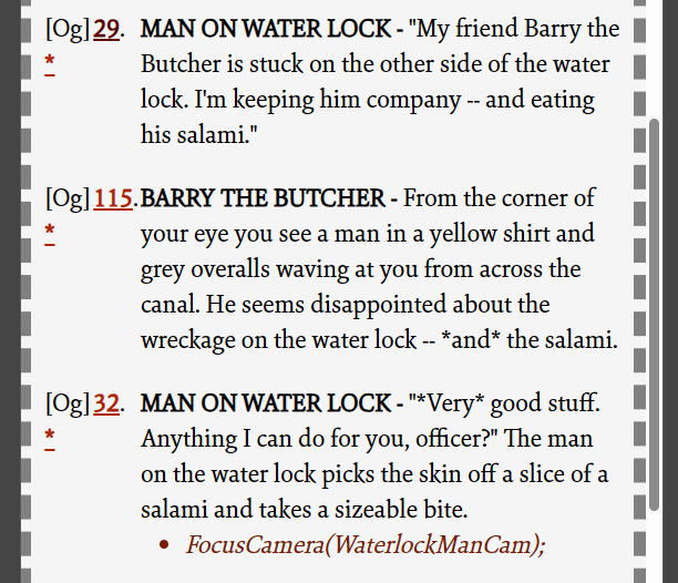 Disco Elysium's biggest plot twist is that this isn't even his salami but that of his friend who is stuck on the other side of the canal