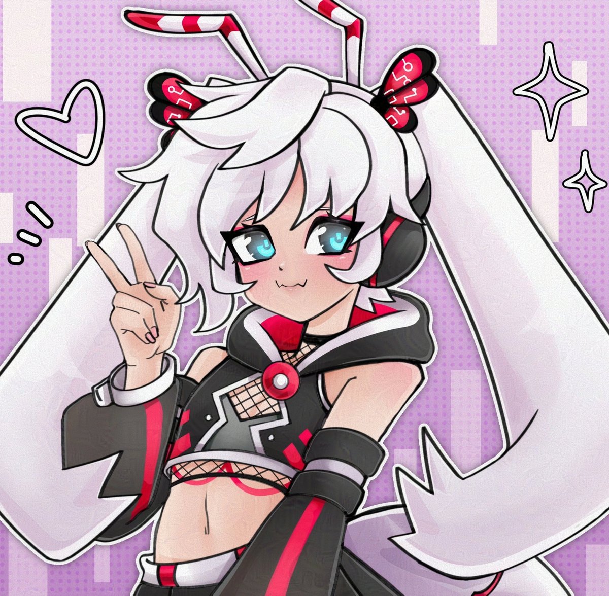 we had ended the night sending the frugi love to <a href="/AdfreeVT/">Adfree.EXE 👾⚠️【SVA】</a> 🐸💚

Addy was so sweet and kind! Even tho I had no keyboard to communicate haha,,,they were so welcoming ty!😭
#firewallart