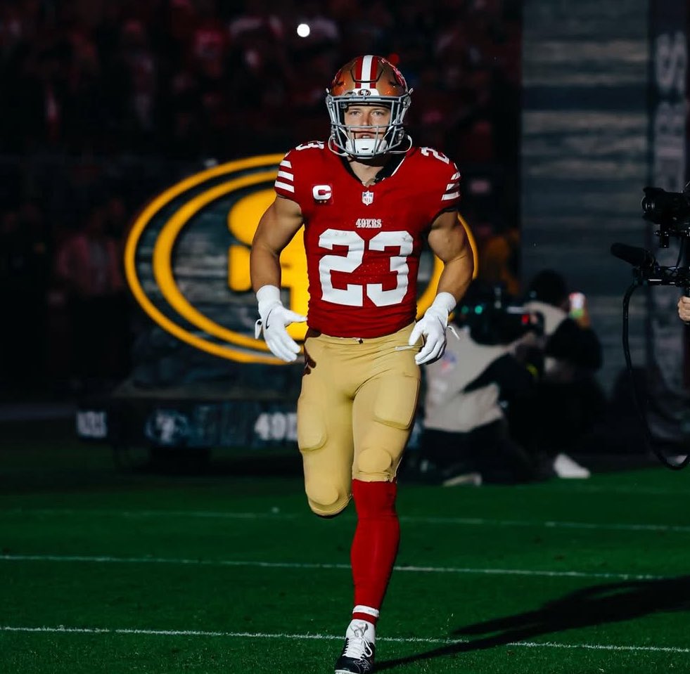 CONGRATS CHRISTIAN MCCAFFREY 

CMC just hit 1,000 Rush Yards this season. His fifth career time hitting that mark.

LEGEND <a href="/CMC_22/">Christian McCaffrey</a> #FTTB