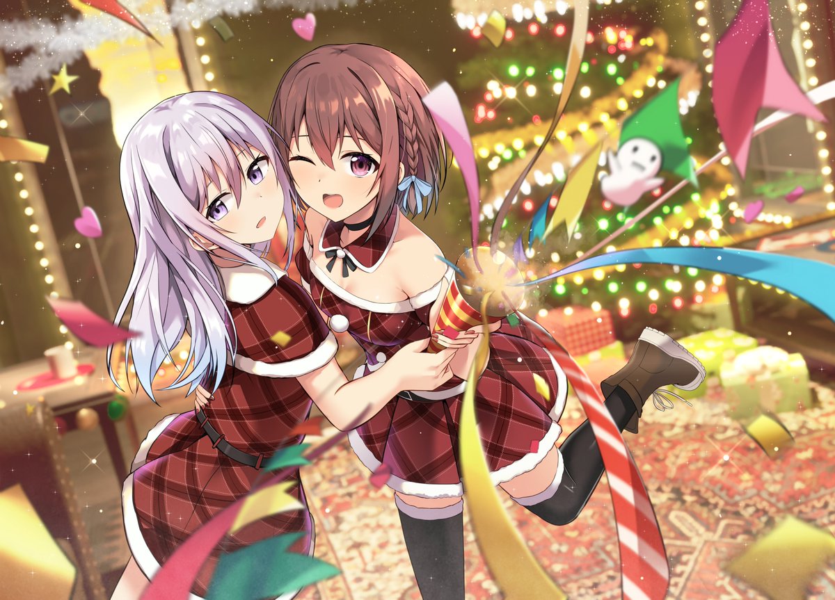 オレンジペコ ❀メリークリスマス❀リースオルゴナイト絵画 おはようございます🤗✨🏨 メリークリスマス🎄🧑‍🎄