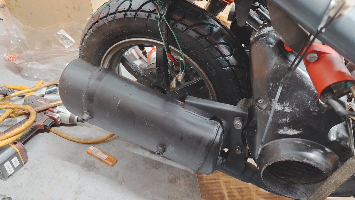 スーパージュリオZX化に向けて、ディオ ZXのエンジン乗って