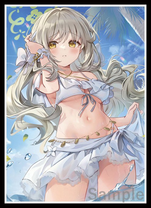 コミケ/C107/Web頒布 新作情報
「ミヨ」のスリーブとプレイマットになります。イラストはKiTA様(@KitaIroha)になります! 